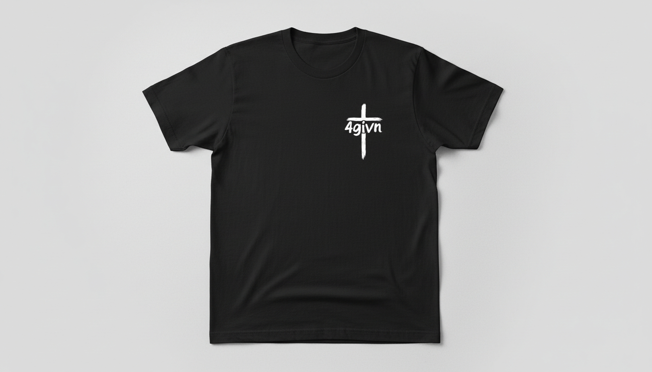 Basic logo t-shirt zwart